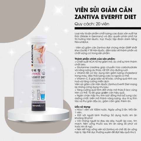 Sủi Giảm Cân ZANTIVA