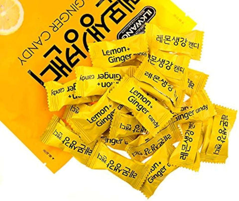 IlkWang -  Lemon & Ginger Extract Candy 8.5 oz - Kl Skincare