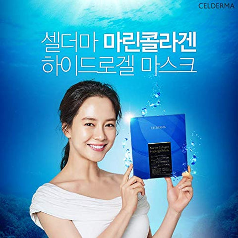 Cel-Derma Marine Collragen Hydrogel Mask 30 ml 3 Sheet - Kl Skincare