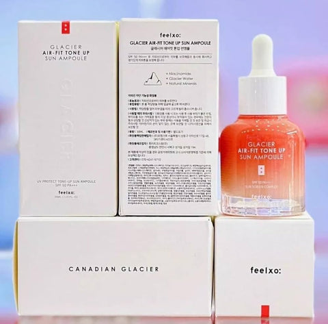 GLACIER Air-Fit Tone Up Sun Ampoule - By Feelxo - Kl Skincare