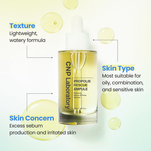 CNP LABORATORY PROPOLIS RESCUE AMPULE - Kl Skincare