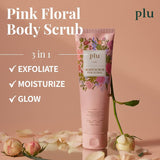 PLU Body Scrub Pink Floral 200g - Kl Skincare