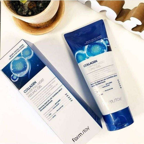 Farmstay Collagen Water Full Moist Peeling Gel - Kl Skincare
