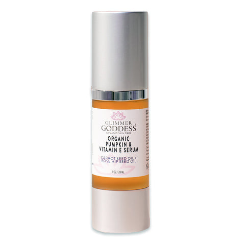 Organic Pumpkin + Vitamin E Serum - Instant Glow Treatment - Kl Skincare