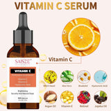 Anti-Aging Hyaluronic Acid Facial Serum for Women with Vitamin C