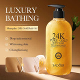 SADOER 24K PURE GOLD BODY WASH - Kl Skincare