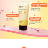 Belif Super Knights Pore Tightening Vegan Pack Cleanser 150ml (Yellow – Set of 2)