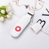 Ultrasonic Skin Scrubber Deep Cleaning US Plug Red - Kl Skincare