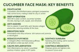 HEBEHEBA CUCUMBER NATURAL ESSENCE MASK SHEET