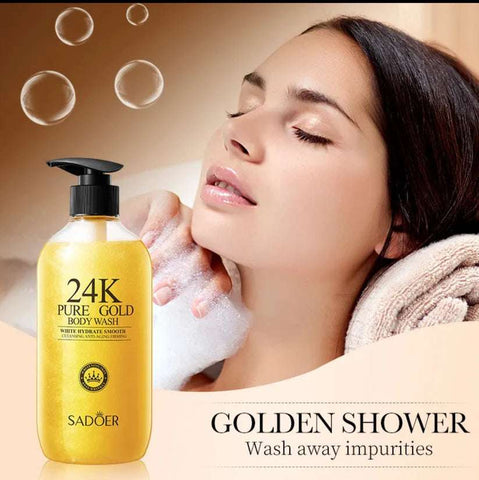 SADOER 24K PURE GOLD BODY WASH - Kl Skincare