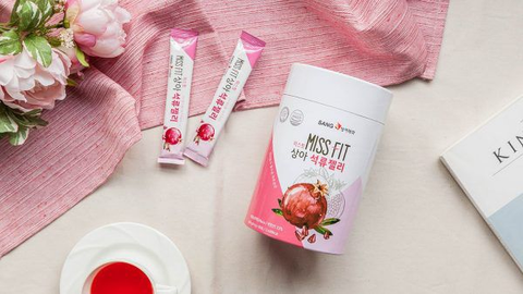 Korean Sanga Collagen Miss Fit Pomegranate Jelly - Kl Skincare