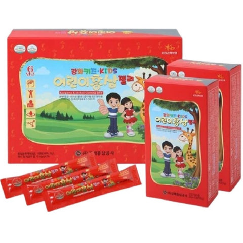 Kanghwa Kids Red Ginseng Jelly 30 Sticks