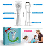 Facial Cleansing Brush, Brush For Exfoliating, IPX7 Waterproof 3 In 1