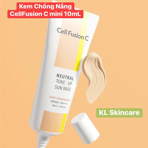 Tuýp Cell Fusion C Tone-Up Sun Base Mini 10mL