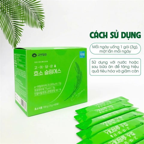 Bột enzyme hỗ trợ tiêu hóa  60 gói