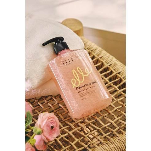 Sữa tắm tẩy tế bào chết ELLE PARIS