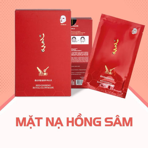 MẶT NẠ HỒNG SÂM ONG CHÚA