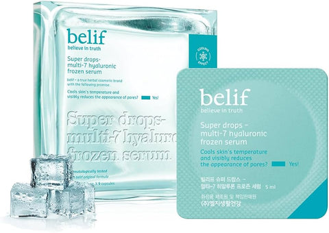 Belif Super drop multi-7 hyaluronic frozen serum