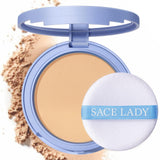 Sace Lady Face Pressed Powder - #02 Long Lasting Water Face Pressed Powder