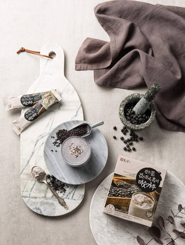 DAMTUH Roasted Black Grains Mixed Powder Tea - Kl Skincare