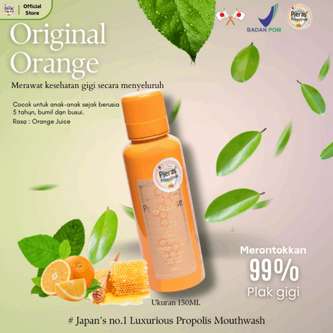 Propolinse Mouth Wash - Orange Flavor - Kl Skincare