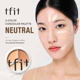 TFIT 3-Color Concealer Palette - 01 Neutral