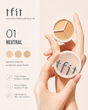 TFIT 3-Color Concealer Palette - 01 Neutral