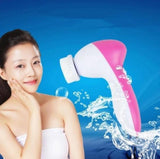 5 in 1 Face Massage Cleansing Brush Set - Kl Skincare