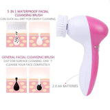 5 in 1 Face Massage Cleansing Brush Set - Kl Skincare