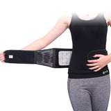 Tourmaline Products Self-Heating Magnetic Waist Back Support Belt