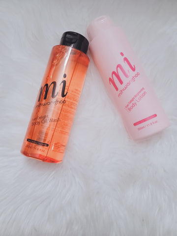 Set Mi Mihwanghoo Body Oil Wash And Body Lotion