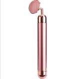 Rose Quartz Roller Slimming Face Massager