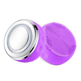 LED Light Silicone Heating Face Cleanser