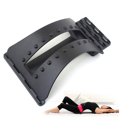 Back Massage Magic Stretcher Fitness Equipment Stretch Relax Mate Stretcher Lumbar Support Spine Pain Relief Chiropractic