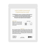 Super Bubble Cleansing and Brightening Face mask