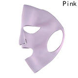 Reusable Silicone Face Mask Cover Prevent Mask Essence Evaporation Speed Up Better Absorption Moisturizing Facial Mask Cover