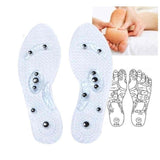 1Pair Shoe Gel Insoles Feet Magnetic Therapy Health Care for Men Comfort Pads Foot Care Relaxation Gifts