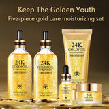 24K Gold Skin Care Set 5 PCS