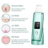 Ultrasonic Blue Light Face Deep Cleaning Skin