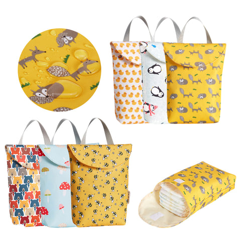 Baby Diaper Bags Reusable Waterproof