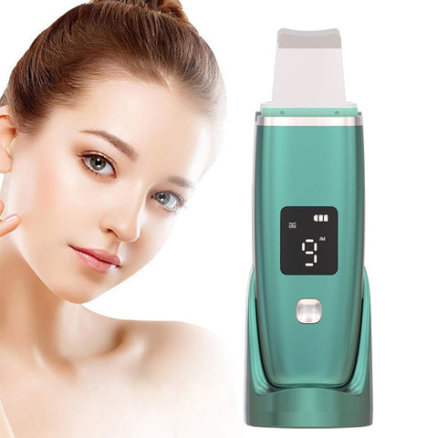 Ultrasonic Blue Light Face Deep Cleaning Skin