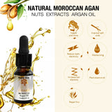 Moroccan argan oil for hair care