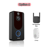 EKEN V7 HD 1080P Smart WiFi Video Doorbell Camera Visual Intercom Night vision IP Door Bell Wireless Security Camera