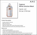 A.H.C CAPTURE White Solution Mask