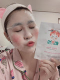 Derma Pink Flower Mask