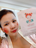 Derma Pink Flower Mask