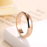 High quality 4mm Wholesale Simple Ring