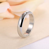 High quality 4mm Wholesale Simple Ring