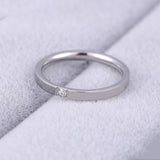 High quality 4mm Wholesale Simple Ring