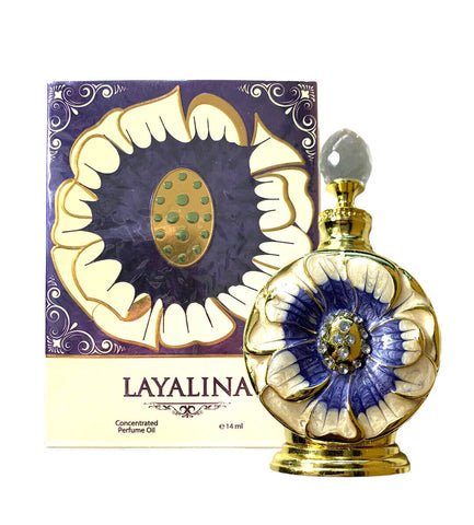 LAYALINA Attar Perfume Oil 14 ML By Khadlaj